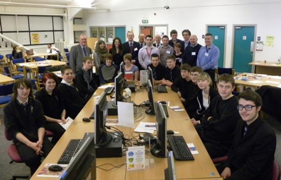 Photograph of Council and partners help students find their future in IT 