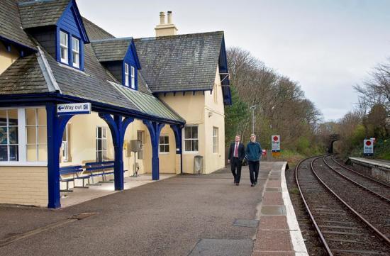 Photograph of Community company brings Helmsdale Station brought to life for visitors