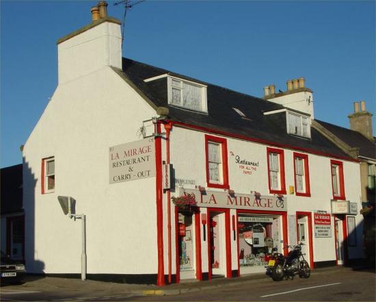 Photograph of La Mirage Restaurant In Helmsdale Up For Sale