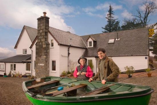 Photograph of Overscaig Hotel Lands A Whopper