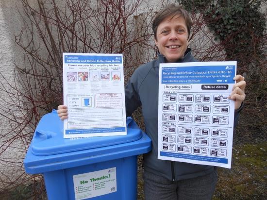 Photograph of New bin collection calendars now available on Highland Council website!